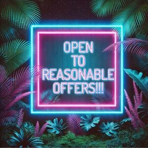 Make a reasonable offer! ❤️